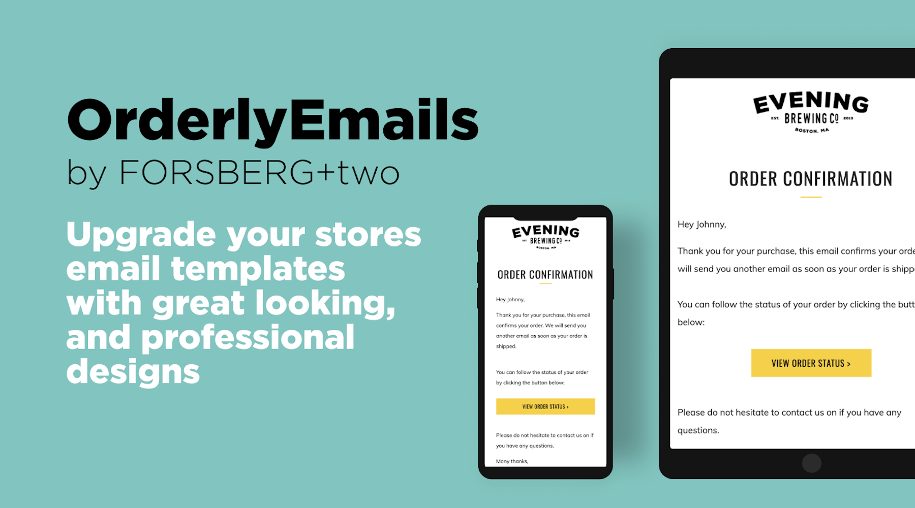 使用 OrderlyEmails 修改 Shopify 默认邮件模版